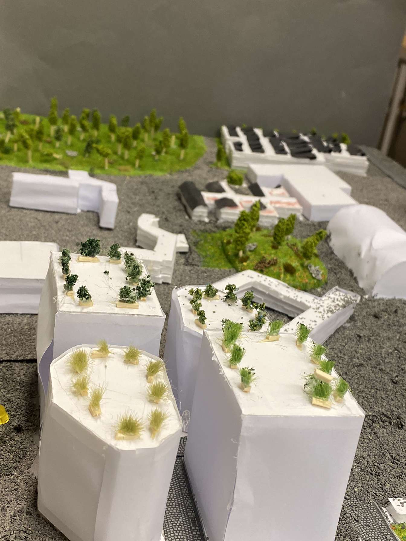 Bild på hus med odling på taket