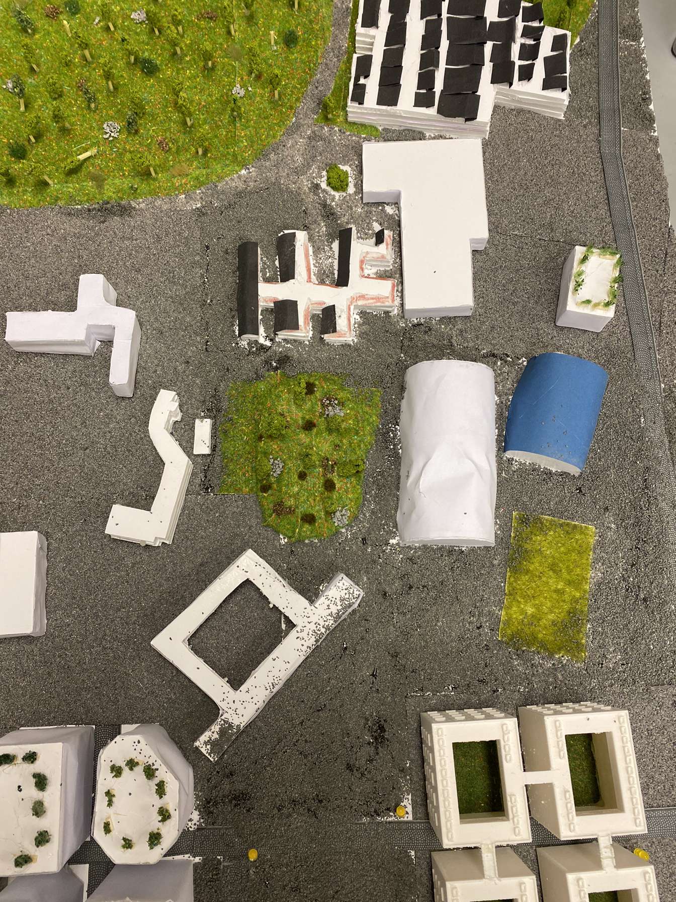 Bild på modelllbygget